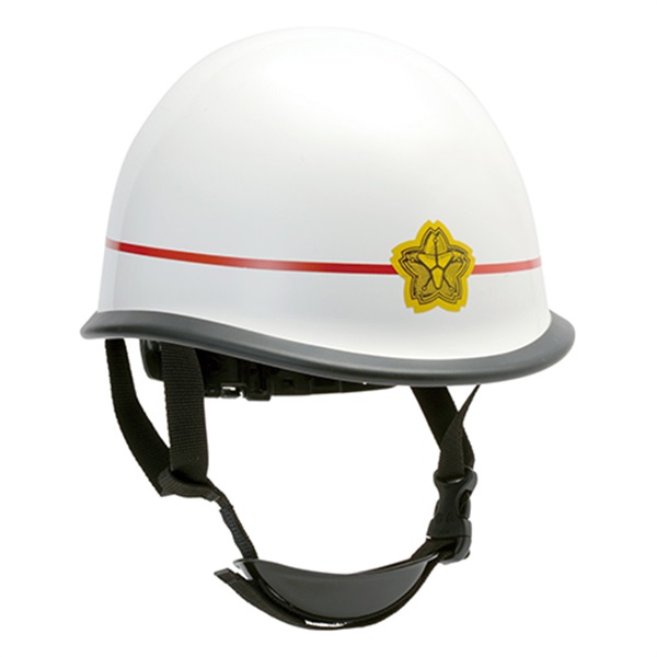 消防団 ABS製 操法用ヘルメット(ホワイト)