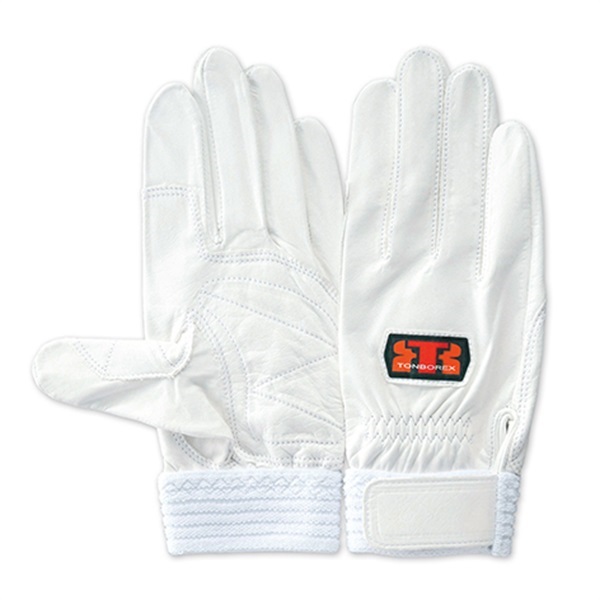 トンボレックス 牛革製手袋 CS-931 ◆0.55mm厚(ホワイト-S)