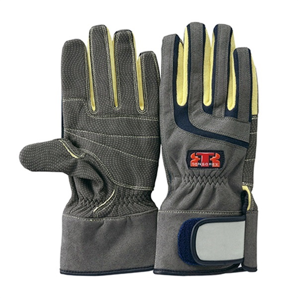 トンボレックス ケブラー繊維&人工皮革製手袋ロング K-551(S)