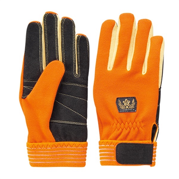 トンボレックス 消防団用ケブラー手袋 K-700(オレンジ-SS)