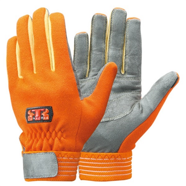 トンボレックス ケブラー繊維&ナノフロント製手袋 K-707(オレンジ-SS)