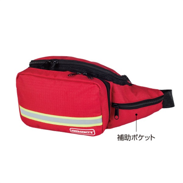 ELITE BAGS　Basic Emergency Waist Bag(レッド)