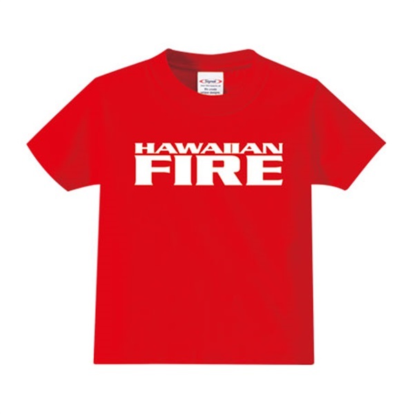 HF キッズTシャツ(レッド-90)