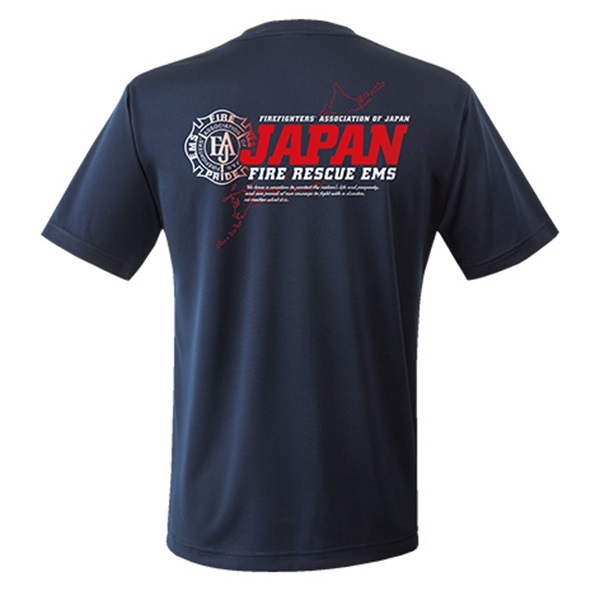 全消/FRE JAPAN エアライドTシャツ(ネイビー-S)