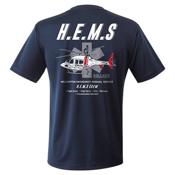 ドクターヘリ HEMS エアライドTシャツ BELL429(S)