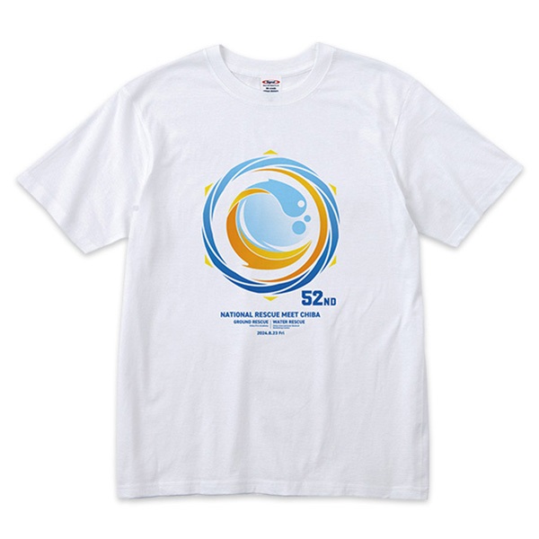 第52回全国救助大会Tシャツ BLUE WATER(XL)