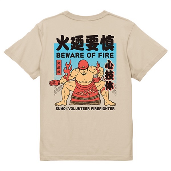 火消ノ横綱 雲龍型Tシャツ(L)