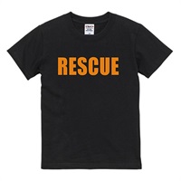消防 コットンキッズTシャツ RESCUE