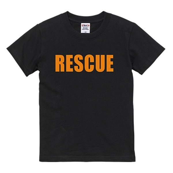 消防 コットンキッズTシャツ RESCUE(100)
