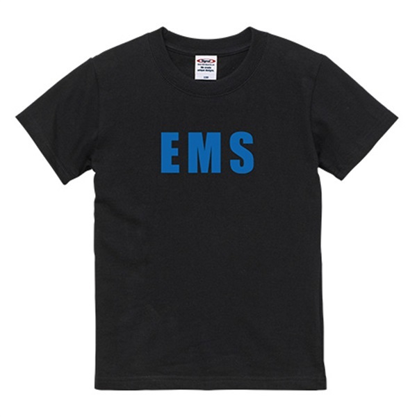 消防 コットンキッズTシャツ EMS(100)