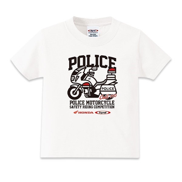 全国白バイ大会記念 キッズTシャツ(90)