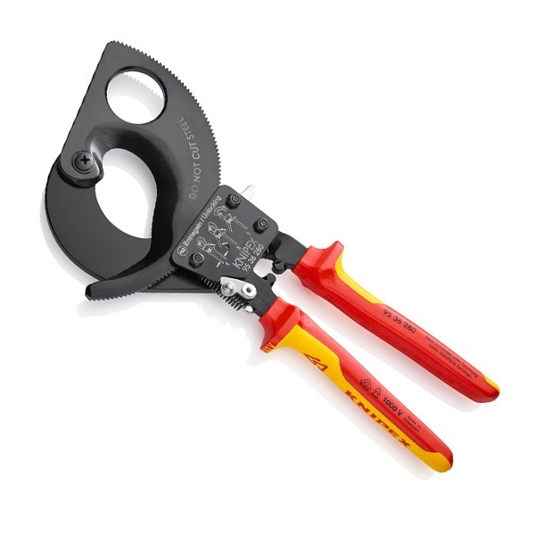 ラチェット式 絶縁ケーブルカッター(280mm)