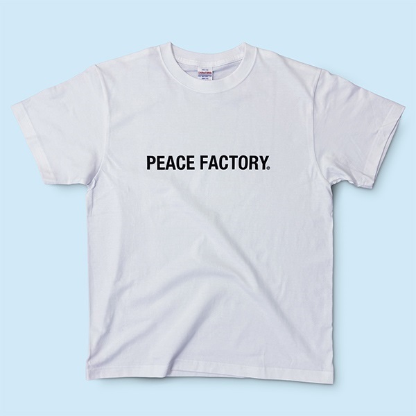 Peace Factory PEACE FACTORY Tシャツ(ホワイト-S)