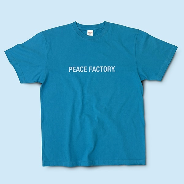 Peace Factory PEACE FACTORY Tシャツ(ブルー-S)