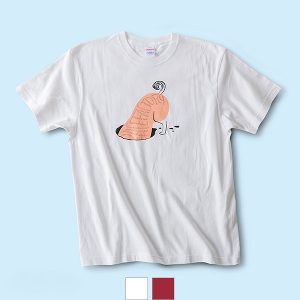 Peace Factory 犬らしきもの Tシャツ