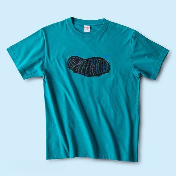 Peace Factory 猫らしきもの Tシャツ(アップルグリーン-S)