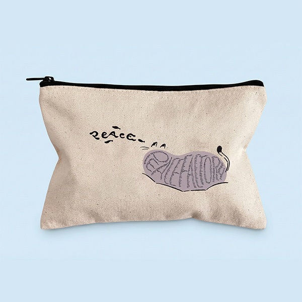 Peace Factory 猫らしきもの ポーチ