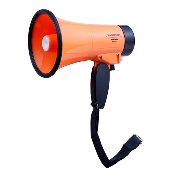 防水ハンドメガホン