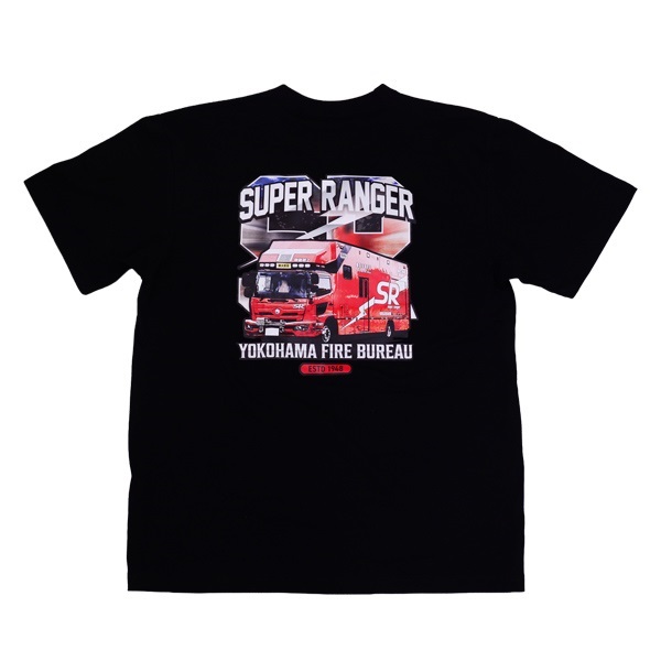 横浜市消防局 Rescue Truck コットンTシャツ(XL)