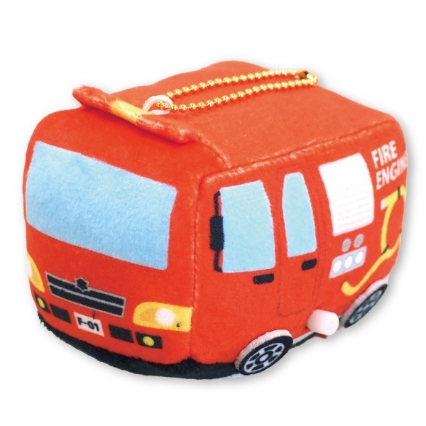 サイレンカー ゼンマイGOGOマスコット 消防車