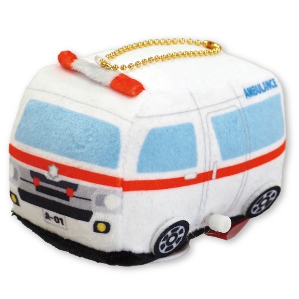 サイレンカー ゼンマイGOGOマスコット 救急車