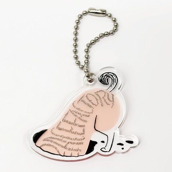 Peace Factory 犬らしきもの キーホルダー