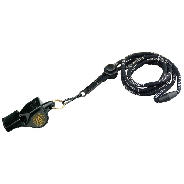 全消／FAJロゴ FOX40 紐付ホイッスル