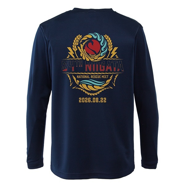 第54回全国救助大会 エアライドロングスリーブTシャツ【NIIGATA】(S)
