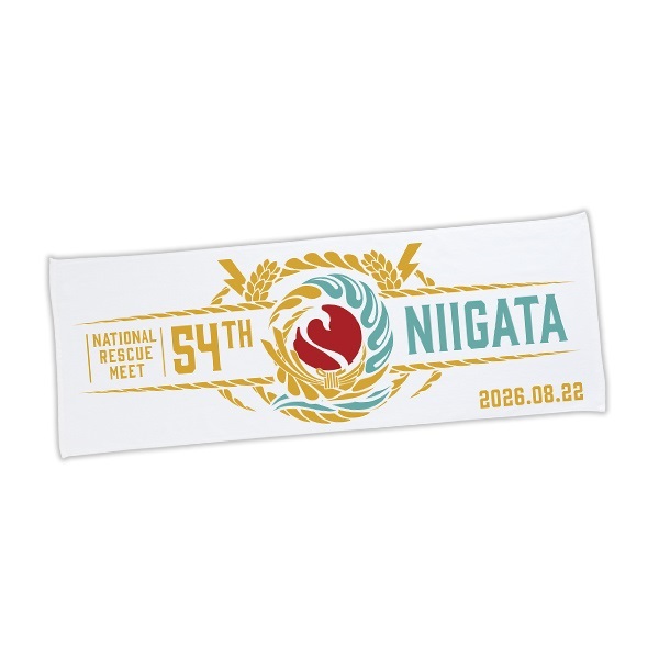 第54回全国救助大会 スポーツタオル【NIIGATA】