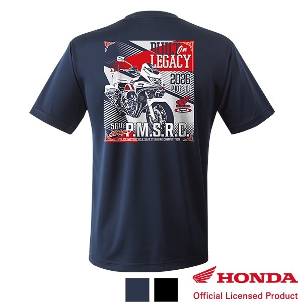 第56回全国白バイ大会記念 エアライドTシャツ "BUILT ON LEGACY"