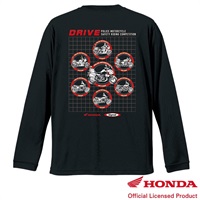 第56回全国白バイ大会記念 エアライドロングスリーブTシャツ "DRIVE"