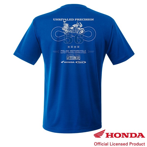 第56回全国白バイ大会記念 エアライドTシャツ "正確無比"