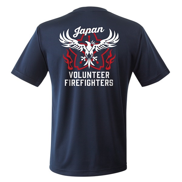 【26>27モデル】団de団結! エアライドTシャツ【1】(ネイビー-S)