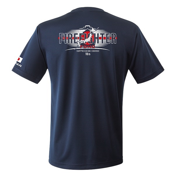 消防大学校 警防科 第118期 エアライドTシャツ