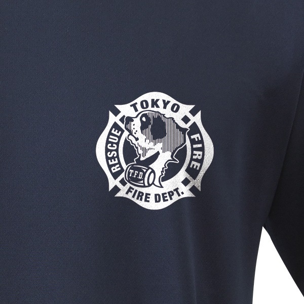 東消/TFD エアライドTシャツ｜高機能Tシャツ/FIRE｜消防用品