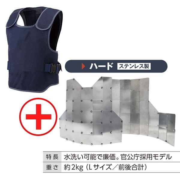 防刃防護ベスト SECRET【インナー向け】｜防刃/防護衣｜消防用品・消防