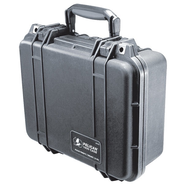 【美品】ペリカン1400 Case 防水セキュリティケースブラック ペリカン 1400 プロテクターケース｜クーラーボックス/保護ケース