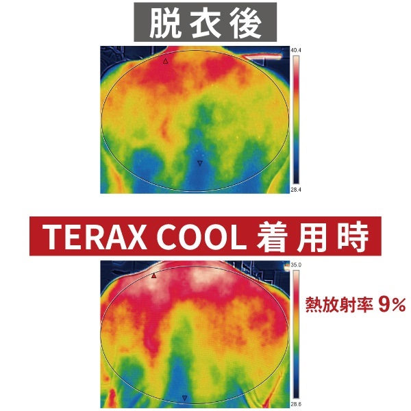 TERAX COOL クルーネック長袖インナー｜インナー/トレーニングウェア
