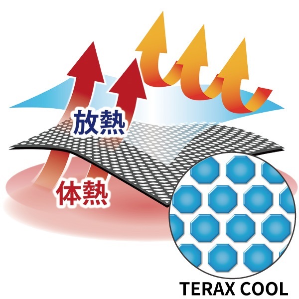 TERAX COOL クルーネック長袖インナー｜インナー/トレーニングウェア