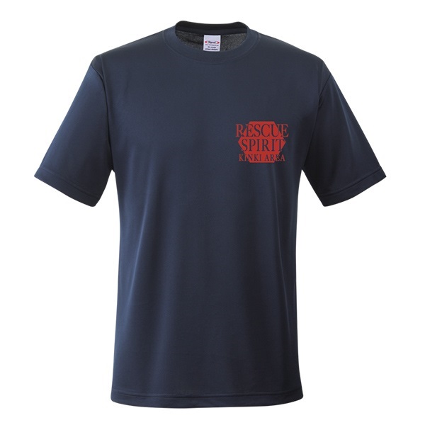 近畿指導会応援 エアライドTシャツ【智勇兼備】｜高機能Tシャツ/RESCUE