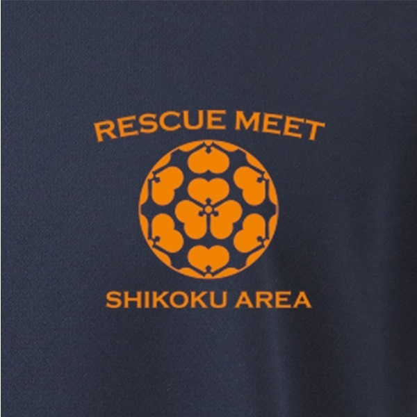 第54回四国指導会 エアライドTシャツ【一領装具】｜高機能Tシャツ