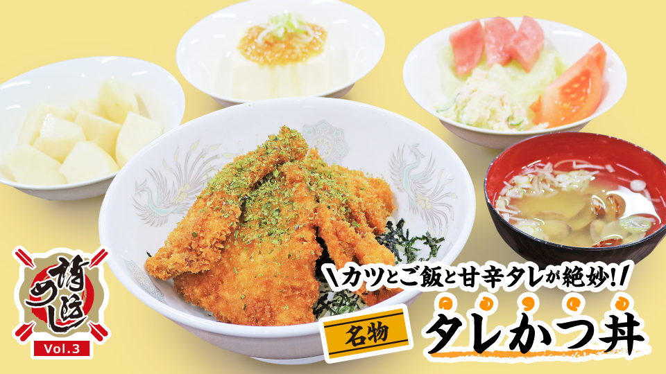 【消防めし Vol.3】新潟市中央消防署　カツとご飯と甘辛タレが絶妙！名物 タレかつ丼