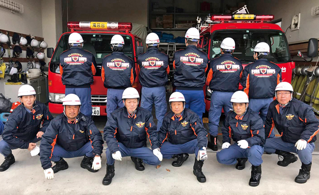 岐阜県多治見市 多治見市消防団滝呂台分団