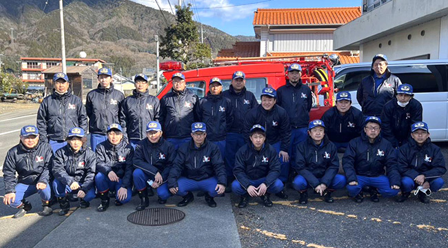 徳島県三好郡 東みよし町消防団 第14分団